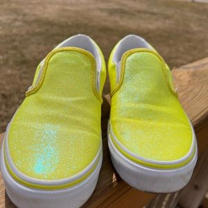 Size 7 Yellow Vans